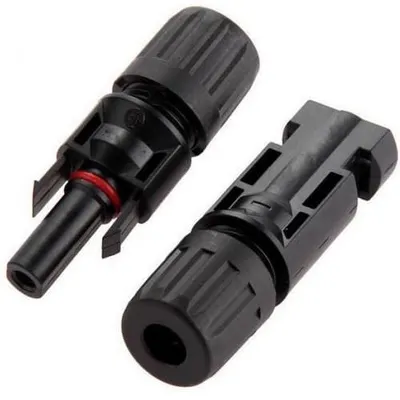 Solar connector pair MC4, 1x Male/1x Female
