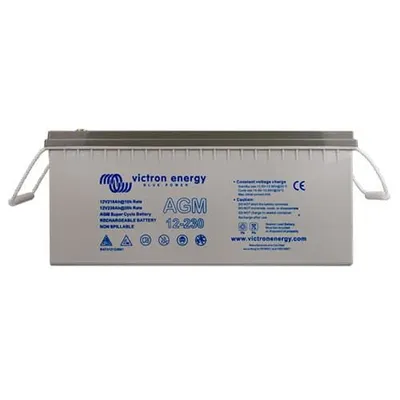 12V/230Ah AGM Super Cycle Batt. (M8)