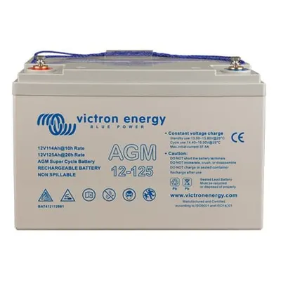 12V/125Ah AGM Super Cycle Batt. (M8)
