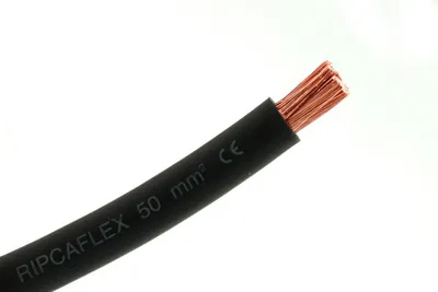 50mm svartur flex