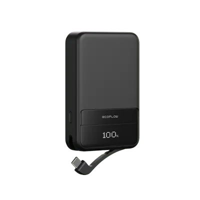 EcoFlow RAPID Magnetic Power Bank (5000mAh) Svartur