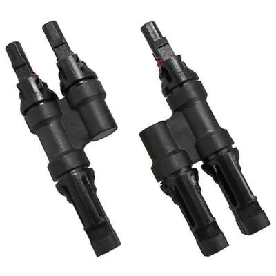 Solar splitter pair MC4-Y, 1x M-2F / 1xF-2M