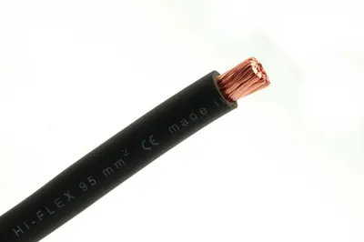 95mm svartur flex