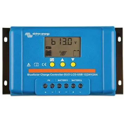 BlueSolar PWM DUO-LCD&USB 12/24V-20A